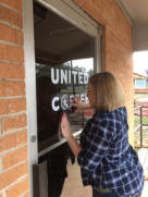 Door Sign. Thanks Jamie!